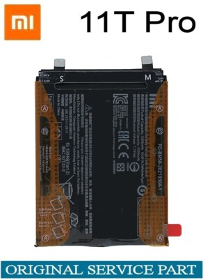 XIAOMI 11T PRO BATTERY BM58 5000mAh ORIGINAL SERVICE PART | eBay