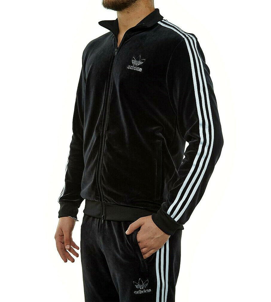 NEW XL adidas Og VELOUR Beckenbauer TRACKSUIT TOP no tags - Pants