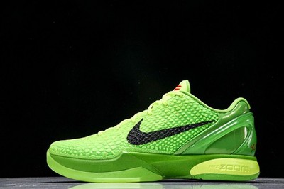 Size 13 - Nike Zoom Kobe 6 Protro Low Grinch for sale online | eBay