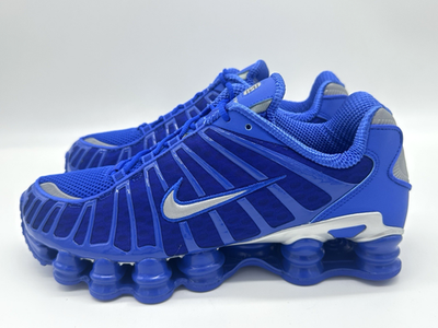 Nike Shox TL Men's Size 10 Hyper Royal Blue Silver Running Shoes