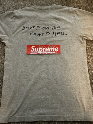 Supreme X Shane MacGowan Tee | eBay