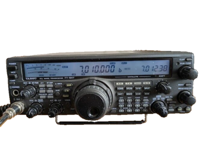 YAESU FT-847 HF/50Mhz100W/144Mhz/430Mhz50W All Mode Good GP | eBay