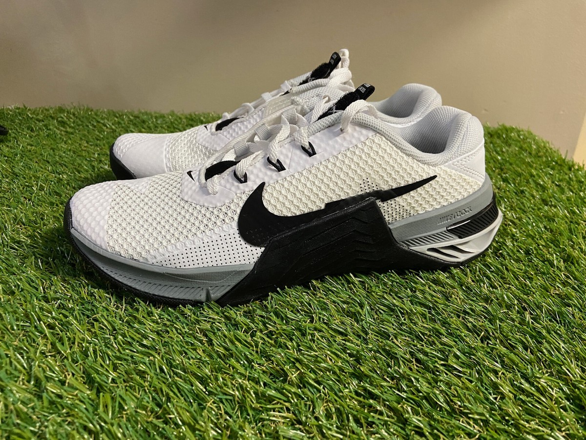 Nike Metcon 7 Crossfit Cross Training Gym Shoes White Black CZ8281