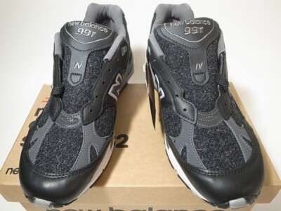 HARRIS TWEED x NEW BALANCE M991DJ 991 BLACK MADE IN ENGLAND US8.5
