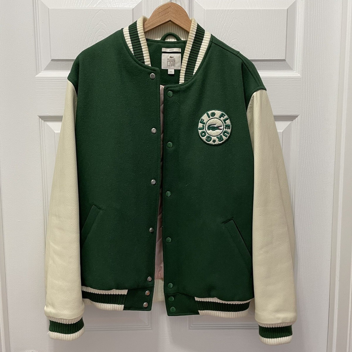 Golf Le Fleur Lacoste Varsity Jacket | eBay