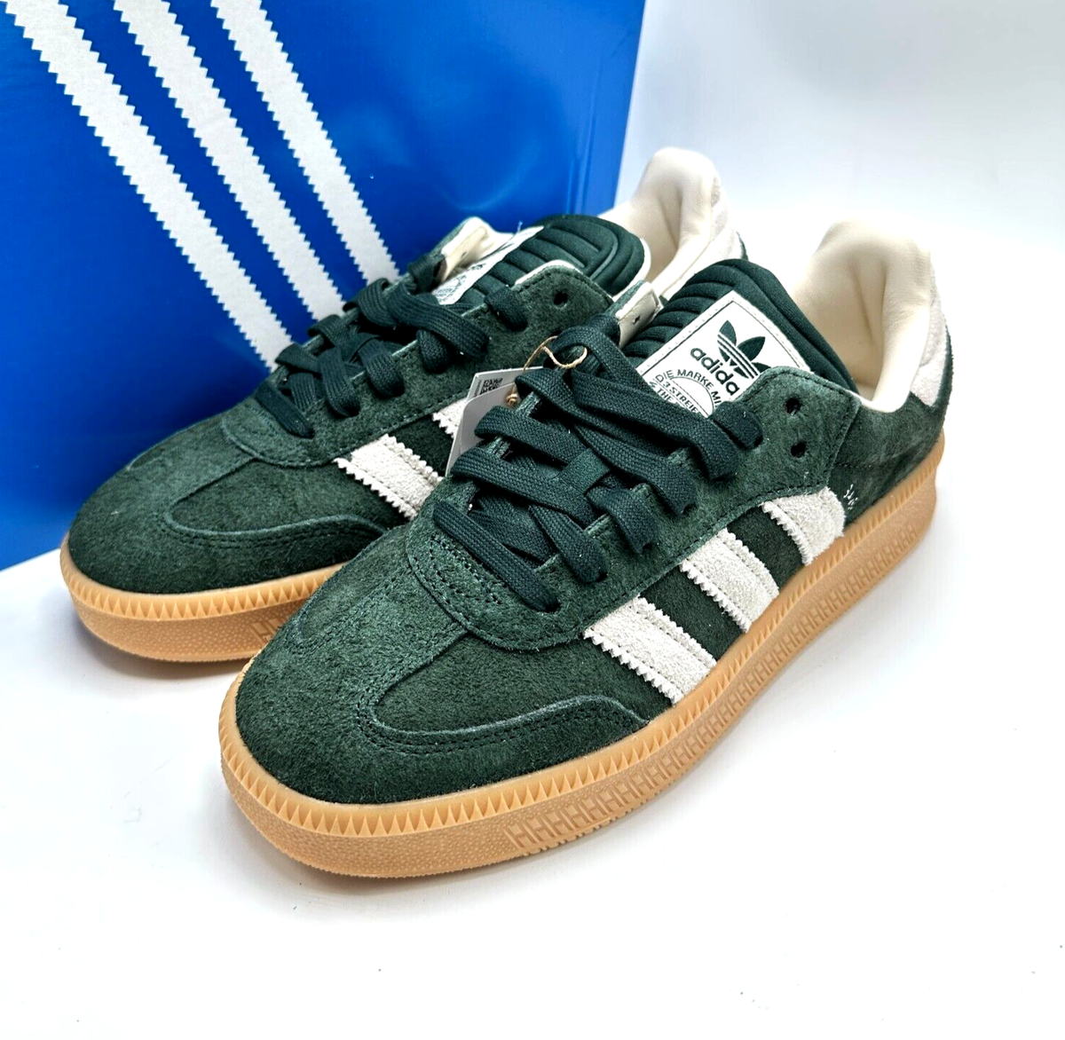 ADIDAS Originals Samba XLG Shadow Green Chalk White JI3198 Men's