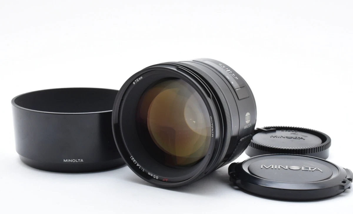 Minolta f/1.4 Lenses 85mm Focal for sale - eBay