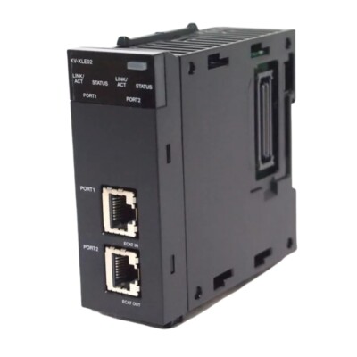 1PC Keyence KV-XLE02 Ethernet Unit 2 Port PLC KVXLE02 Brand new