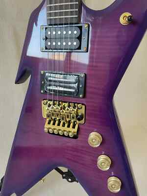 Hot Sale Custom Dean Dime Razorback Black Tooth Limited Electric