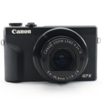 MINT Canon PowerShot G7 X Mark III 3 Digital Camera BLACK English