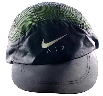 SUPREME x NIKE AIR Panel Hat Cap Green Black Humara Reflective