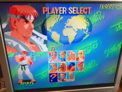 Capcom CP System II CPS-2 Street Fighter ZERO Arcade Game Board