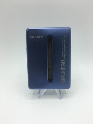 Sony Walkman Portable Cassette Player - Metal Body - Navy (WM