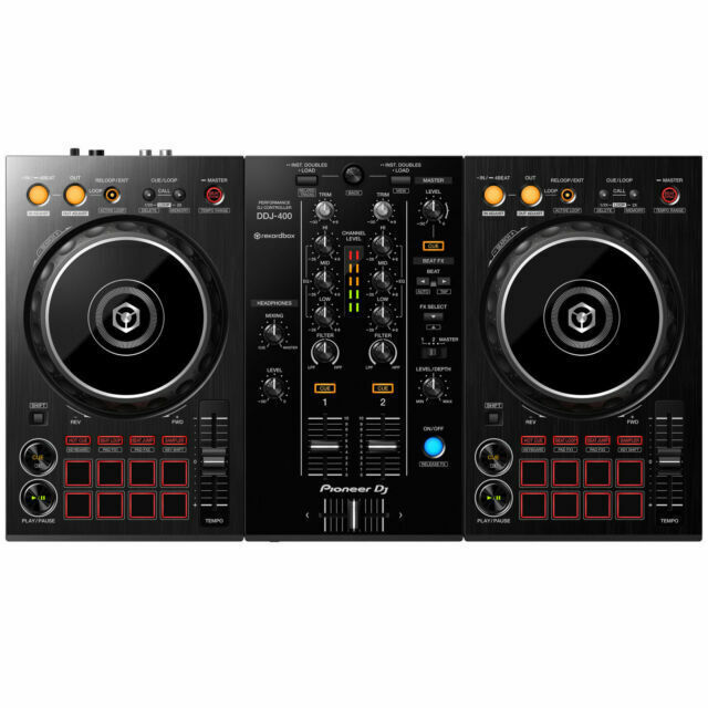 Pioneer DJ DDJ-400 Double Deck Controller - Black - New | eBay