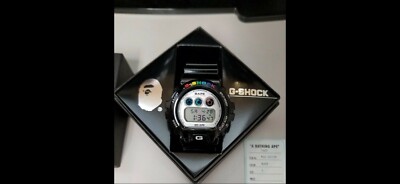 Brand New in Box A Bathing Ape Bape Casio G Shock DW6900 Black