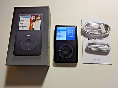 APPLE IPOD CLASSIC 6TH GEN. BLACK 80GBNEW BATTERY | eBay