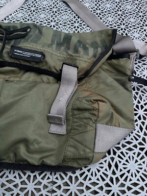 TOUGH Jeans Inc Vintage Y2K Military Surplus Collection Messenger