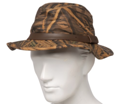 Filson Tin Cloth Packer Hat USA Made Waxed Cotton Canvas M Mossy