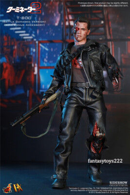 Hot Toys DX13 1/6 Terminator 2: Judgment Day T-800 Battle Damaged