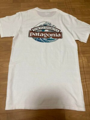 Patagonia 90S Vintage Tokyo Shibuya Japan Limited Hokusai Wave