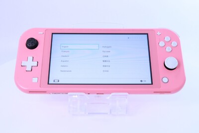 Nintendo Switch Lite Coral [Rank :B] W/USB cable【 Region Free
