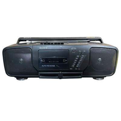 Sony CFS-D30 AM/FM Radio Cassette-Corder Portable Boombox for sale