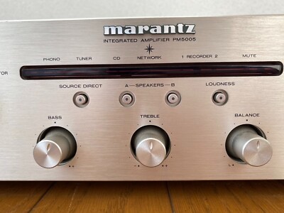 Marantz PM5005 Integrated Amplifier Silver Used Good Working Free
