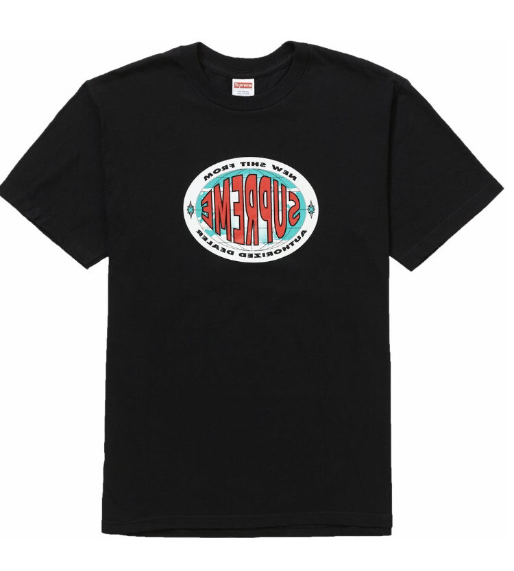 SUPREME FW19 New-Shit Authorized Dealer T-shirt NEW M Black High