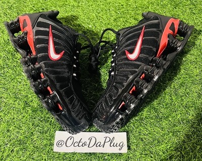 Size 9 - Nike Shox TL Black University Red for sale online | eBay
