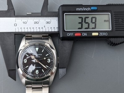 ZENO WATCH BASEL ZN-001 Explorer Black Dial Men's Watch Automatic