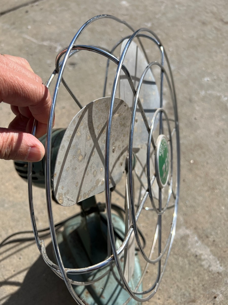 Vintage Antique McGraw Electric Co. Zero Model 1275R Metal 4 Blade