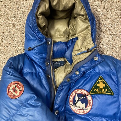 SUPER RARE Polo Raph Lauren mountain expedition puffer patch