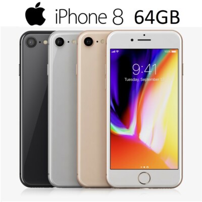 APPLE iPhone 8 64GB Refurbed to Original Condition in Box - Local