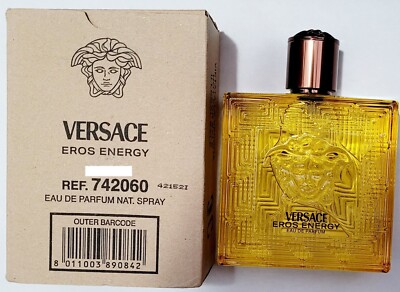 VERSACE EROS ENERGY EDP 3.4 OZ / 100 ML FOR MEN (NEW IN BROWN BOX