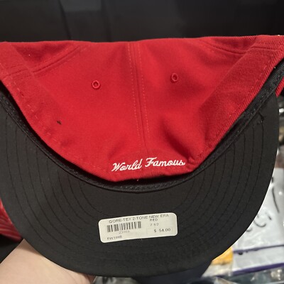 Supreme x Gore-Tex® 7 5/8 Red New Era 59Fifty Fitted Hat Cap