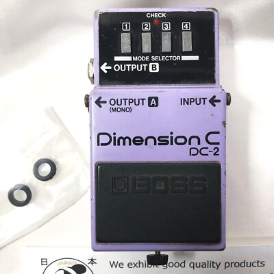 Boss DC-2 Dimension C 1986 Vintage Chorus Effects Pedal Made in