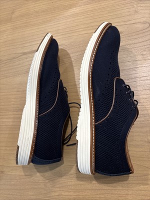 20-5361 UPTON WINGTIP MEN'S SHOES FRESH FOAM BLACK KNIT JOHNSTON