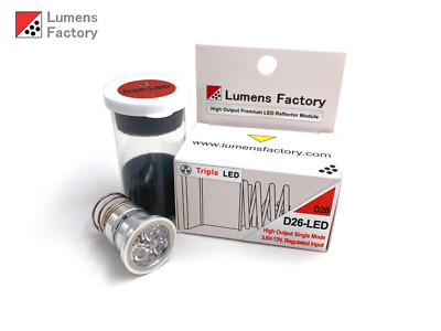 P60 TRIPLE LED Drop-in for Surefire G2 6P 9P 6Z C2 Z2 D2 M2 660