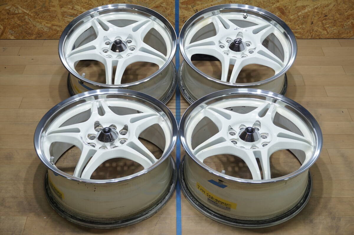 JDM SSR type-V 16x7.0+45 114.3/100x4 set4 wheels japan Racing