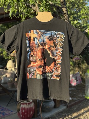 Vintage Tupac Shakur Makaveli Rap Tee T-shirt Size XL 2Pac 7 Day