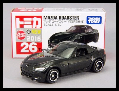TOMICA 26 MAZDA ROADSTER MX-5 1/57 TOMY 2016 FEBRUARY NEW MODEL