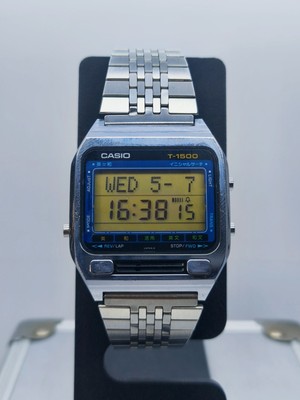 Vintage Casio T-1500 DICTIONARY Japan Watch 117 Module (1980s