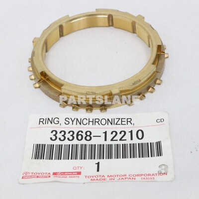 Toyota 33368-12210 OEM Genuine RING, SYNCHRONIZER (FOR 3RD GEAR