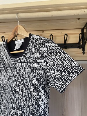 Dior T-shirt J'adore Vintage Monogram John Galliano Tank top