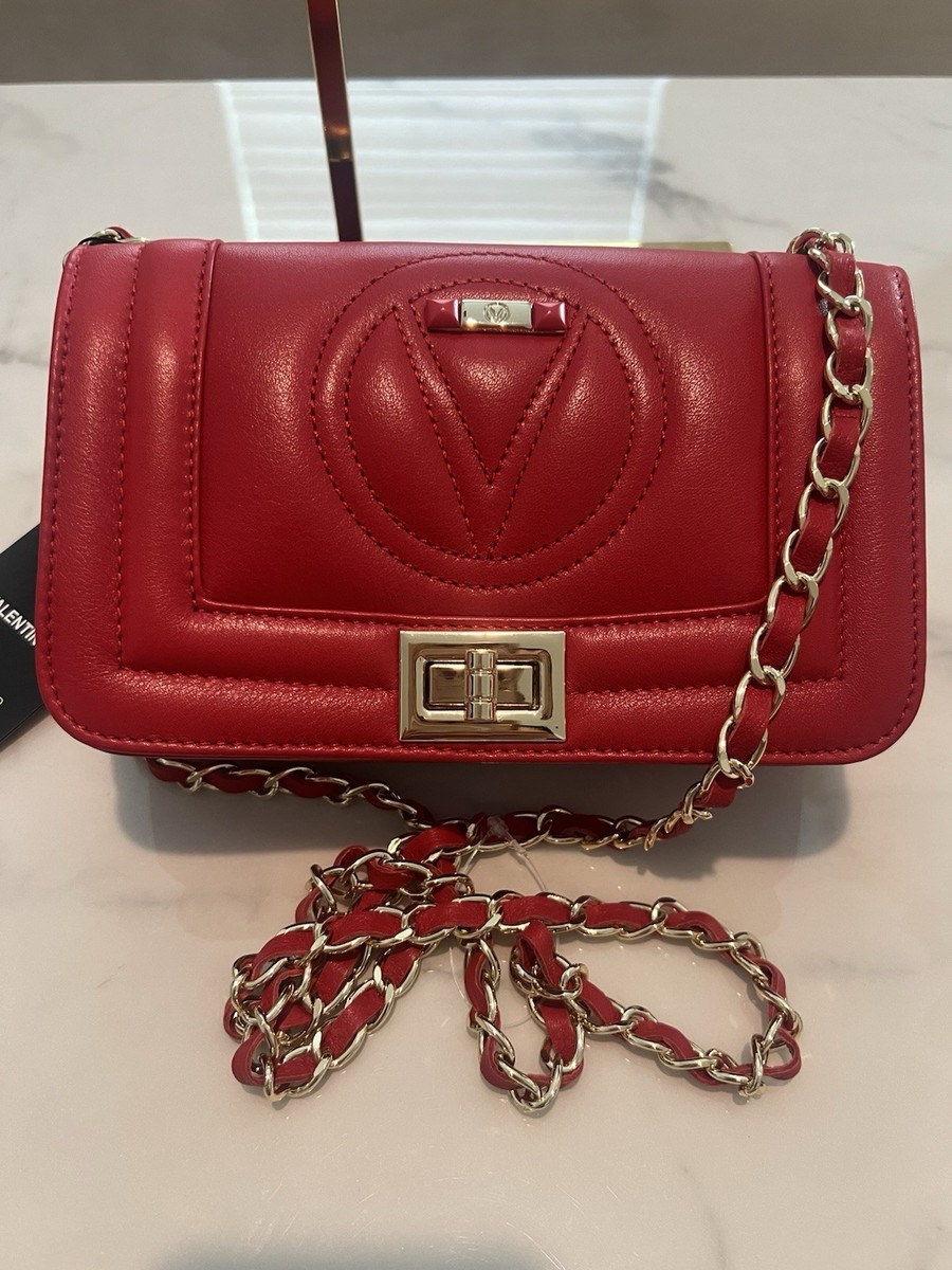 VALENTINO By Mario Valentino Alice Signature Leather Shoulder Bag