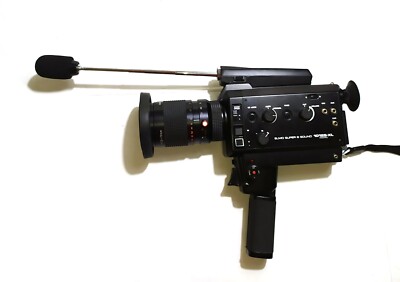 Vintage ELMO Super 8 SOUND 1012S-XL Macro Cine Movie camera 8mm