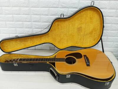 Acoustic Guitar Yamaki Custom Natural Made in Japan with Case | eBay