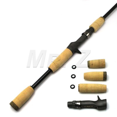 Fuji Reel Seat Pure Cork Casting Fishing Rod Handle Building Split