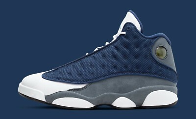 Nike Air Jordan XIII 13 Flint size 9.5. Grey Retro Navy White Gray