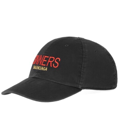 New With Tags RARE Balenciaga Sinners Collection Embroidered Black